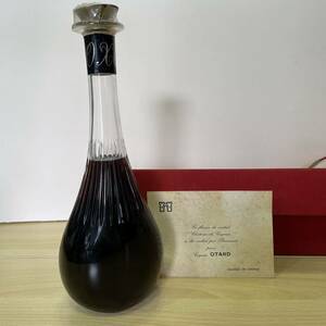 古酒 OTARD オタール XO コニャック バカラボトル baccarat瓶 箱付き ブランデー コニャック COGNAC 