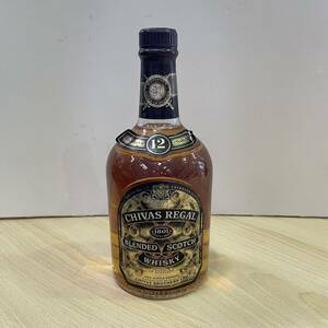 【未開栓】CHIVAS REGAL 12年 シーバスリーガル ブレンデッド スコッチウイスキー モルトグレーン 古酒 1000ml 40% BI0