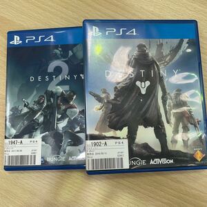 安58 【PS4】 Destiny [通常版] Destiny2 ゲームソフト 2点セット まとめ PS4ソフト 
