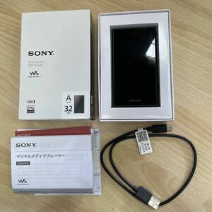 寺222 【極美品！】SONY WALKMAN NW-A306 YY1301B1 A300シリーズ 32GB ブラック ウォークマン ソニー 