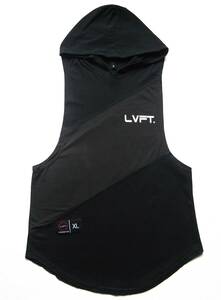  LVFT／リヴフィット フーディータンクトップ［LIVE FIT PREMIUM］SWF 【ブラック】【XL】