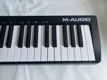 ★【500円スタート】美品 M-AUDIO KEYSTATION 61 MK3 61鍵 セミウェイト USB-MIDIコントローラー キーボード 元箱付き 稼動品_画像5