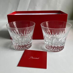 ▽【500円スタート】美品 Baccarat バカラ ペア ローザ タンブラー 2021年モデル ロックグラス 箱付 