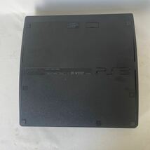 ○【500円スタート】PlayStation3プレイステーション3プレステチャコールブラック CECH-3000A _画像3