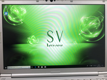 ジャンク■12.1型 Let's note SV7 [i5-8350U/8G/SSD:256G/SD/カメラ/Win10]★本体のみ★輝度ムラ小★破損有★送料無料_画像3