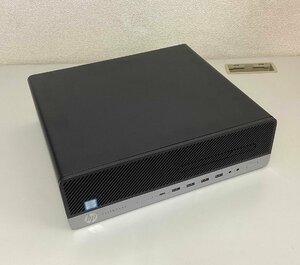 【訳あり】中古品 HP EliteDesk 800 G4 第8世代 Core i7 8700 3.2GHz 16GB SSD 512GB DVDマルチ Windows11Pro デスクトップPC I268