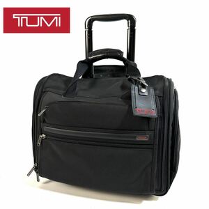 【美品】TUMI トゥミ 2輪 ナイロン レザー 大容量 スーツケース キャリー ビジネスバッグ 機内持ち込み可 ブラック G4 廃盤品 希少品