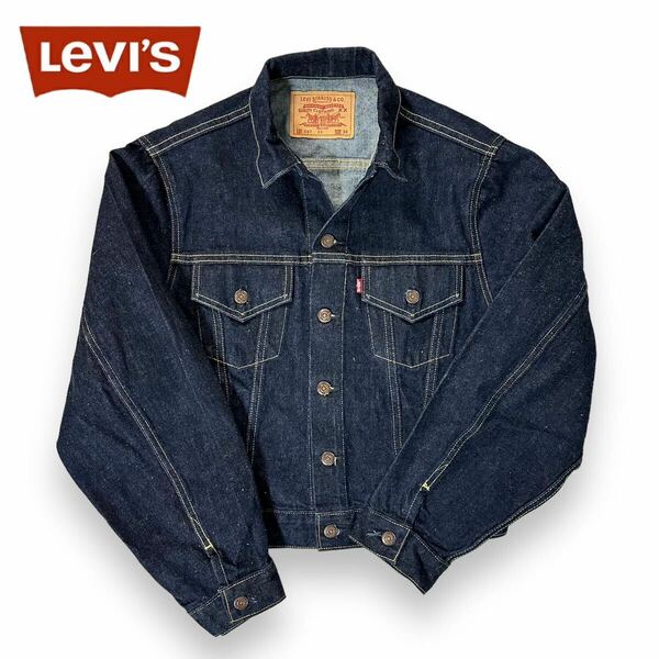 【極美品】 Levi's リーバイス 濃紺 インディゴ 557XX BIG E 3rd デニム ジャケット555 バレンシア工場 USA製 97年製 90s 36サイズ