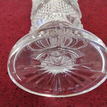 KAMEI CRYSTAL JAPAN 24% Pbo カメイガラス クリスタル 花瓶 未使用_画像7