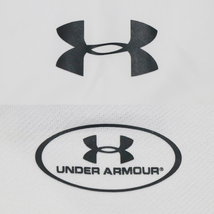 新品アメリカ正規店購入 UNDER ARMOUR アンダーアーマー 切り替えトラックジャケット 白XL_画像6