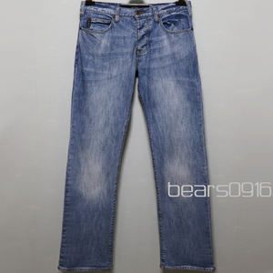 USED goods ARMANI JEANS Armani Jeans used processing jeans Denim pants indigo blue 29