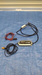 シーテック CTEK 充電器 バッテリーチャージャー 本体、ケーブルセット 新品購入品 程度良好