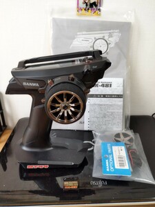 動作確認済　サンワ　MT-44 RX-481 プライマリーコンボ　リポ仕様　M17ステアリング　純正パーツあり　m17 mt-s