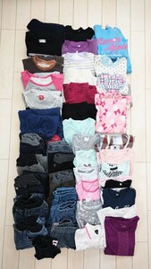  girl woman .140 size set sale set all season spring summer autumn winter lucky bag together 44 point Uniqlo Comme Ca 3can4on baby doll GAP have 