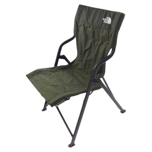 THE NORTH FACE ノースフェイス NN32201 NT TNF Camp Chair Slim TNFキャンプチェアスリム カーキ系【極上美品】【中古】