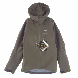 ARC'TERYX アークテリクス 25434-137997 Alpha AR Jacket アルファ AR ジャケット カーキ系【極上美品】【中古】