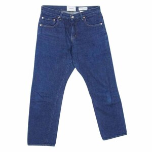 YAECA ヤエカ 15-13WW STANDARD DENIM スタンダード デニム パンツ ジーンズ インディゴブルー系 32【中古】