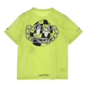 CHROME HEARTS Chrome Hearts (.book@ less ) MATTY BOY PPO SEAFORM GREEN T-SHIRTmati Boy short sleeves T-shirt [ used ]