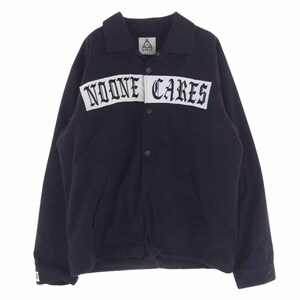 ユニフ UNIF フルジップ ブルゾン ジャケット ブラック系 L【中古】