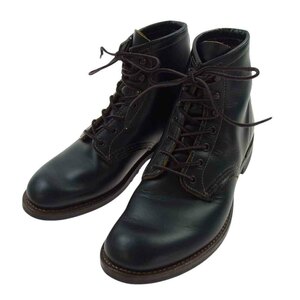 RED WING レッドウィング 9060 BECKMAN FLATBOX ベックマン フラットボックス レザー レースアップ ワーク ブーツ シューズ 【中古】