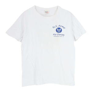 Buzz Rickson's バズリクソンズ USAF BARKSDALE AFB LA プリント Tシャツ ホワイト系 M【中古】