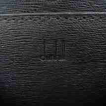 Dunhill ダンヒル FP8000E イタリア製 レザー コインケース 小銭入れ ダークブラウン系【中古】_画像5