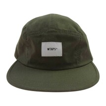 WTAPS ダブルタップス 18AW 182HCDT-HT02 T 5 02 CAP ロゴ ミリタリー キャップ 帽子 モスグリーン系 X 00【中古】_画像4