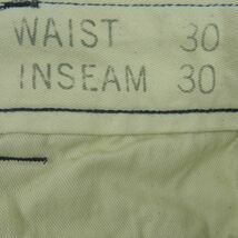 Ron Herman ロンハーマン 41381 Twill Cotton Pants コットン ツイル ユーティリティ パンツ ネイビー系 30【中古】_画像4