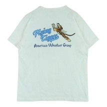 Buzz Rickson's バズリクソンズ 日本製 Flying Tigers T Shirt TEE フライングタイガー 半袖 Tシャツ オフホワイト系 M【中古】_画像2