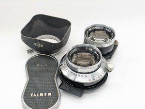 美品！完動品！MAMIYA-SEKOR 80mm F2.8 2眼カメラ用レンズ