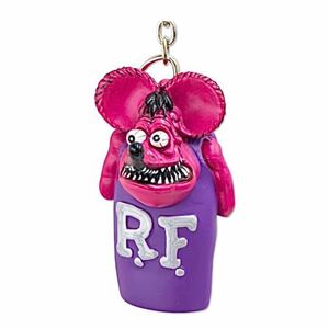 RatFink ラットフィンク ライターキャップ キーホルダー カーアクセサリー インテリア雑貨 アメリカ雑貨 新品未開封 No.PG パープル