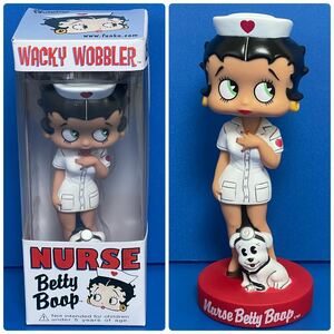 Funko Betty Boop ベティブープ フィギュア BOBBLE HEAD バブルヘッド ボブルヘッド ボビングヘッド アメリカ雑貨 新品 ナース No.V