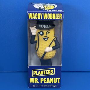 Funko ファンコ Mr.PEANUT ミスターピーナッツ フィギュア BOBBLE HEAD バブルヘッド ボブルヘッド ボビングヘッド アメリカ雑貨 新品 No.Wの画像2