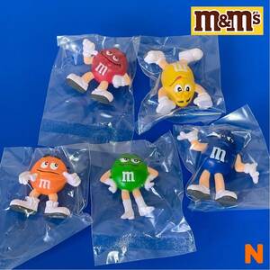 M&M's エムアンドエムズ フィギュア インテリア雑貨 アメリカ雑貨 新品未開封 5個セット No.N