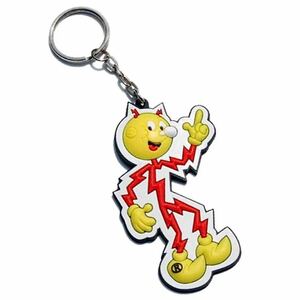 Reddy Kilowatt レディキロワット キーホルダー キーチェーン ラバー アメリカ雑貨 新品未開封