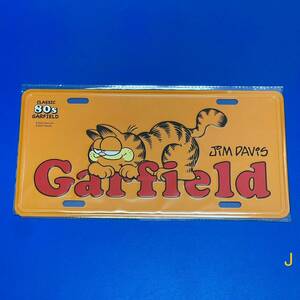 ガーフィールド GARFIELD ディスプレイ プレート 看板 壁飾り インテリア雑貨 アメリカ雑貨 新品未開封 No.03J