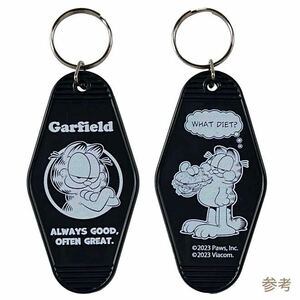 ガーフィールド GARFIELD HOTEL KEY HOLDER キーホルダー キーリング アメリカ雑貨 新品未開封 No.KA ブラック