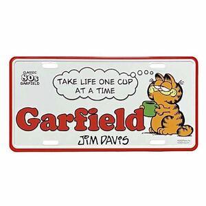 ガーフィールド GARFIELD ディスプレイ プレート 看板 壁飾り インテリア雑貨 アメリカ雑貨 新品未開封 No.04R