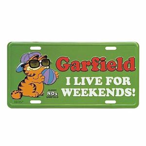 ガーフィールド GARFIELD ディスプレイ プレート 看板 壁飾り インテリア雑貨 アメリカ雑貨 新品未開封 06 No.T