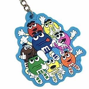 M&M's エムアンドエムズ キーホルダー キーチェーン アメリカ雑貨 新品未開封 No.BD