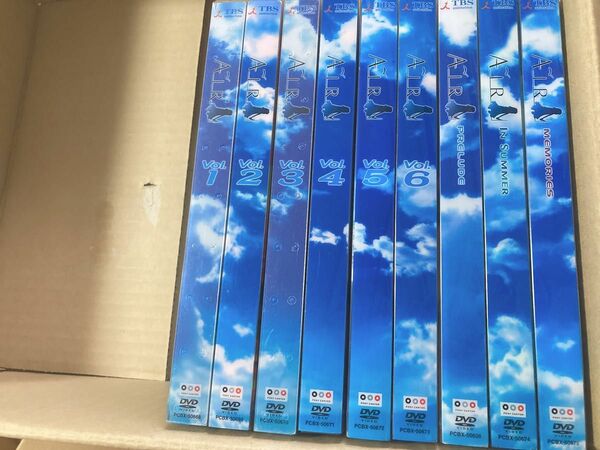 AIR エアー Key 全6巻セット＋3巻 特典付き DVD