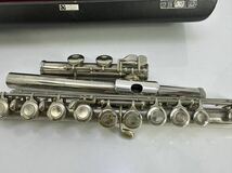 ムラマツ フルート　muramatsu flute MFG. co　　TOKOROZAWA JAPAN　村松フルート　中古品　管楽器_画像9
