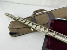 ムラマツ フルート　muramatsu flute MFG. co　　TOKOROZAWA JAPAN　村松フルート　中古品　管楽器_画像4