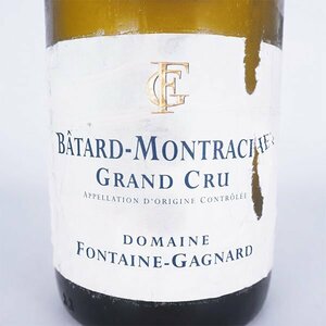 1円～★フォンテーヌ ガニャール バタール モンラッシェ 2011年 白 ※ 750ml 13.5% Fontaine Gagnard TE05016