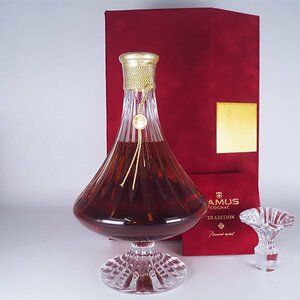 ★カミュ トラディション バカラ クリスタル ＊冊子 替栓 箱付 ※ 700ml 40% コニャック CAMUS BACCARAT TE12001