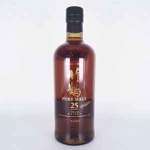 東京都内発送限定★店頭受取可★ニッカ 竹鶴 25年 ピュアモルト ※ 700ml 43% ウイスキー NIKKA TAKETSURU TE05011