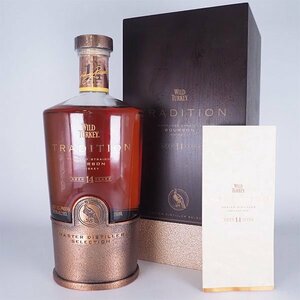 ★ワイルド ターキー トラディション 14年 ＊冊子 箱付 750ml 50.5% バーボン WILD TURKEY TE26027