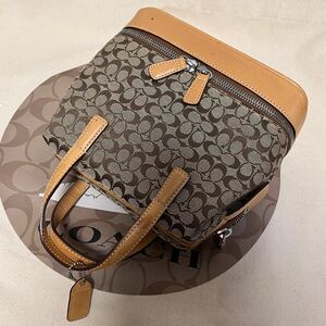 COACH ハンドバッグ キャンバス