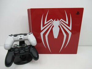 SONY Sony PS4 Pro body 1TB Spider-Man Limited Edition CUH-7100B operation goods / controller 2 piece stand 9K89 B4/AB3