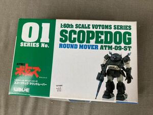 1/60 scope do ground m- bar Pilot decal attached Armored Trooper Votoms wave wave plastic model rare out of print 